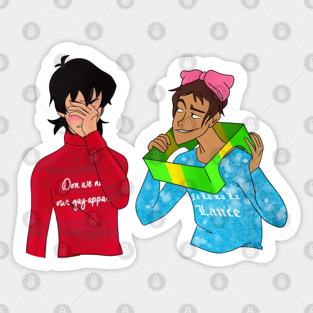 Klancemas - I am the Present {Detailed} Sticker by AniMagix101